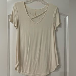 Cotton short sleeve top